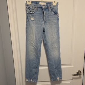 MOTHER Superior The Tomcat Light Blue Women's Jeans Size 26, 26" Inseam